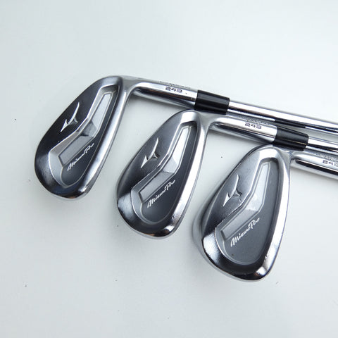 Used Mizuno Pro 243 Iron Set / 5 - PW / Stiff Flex