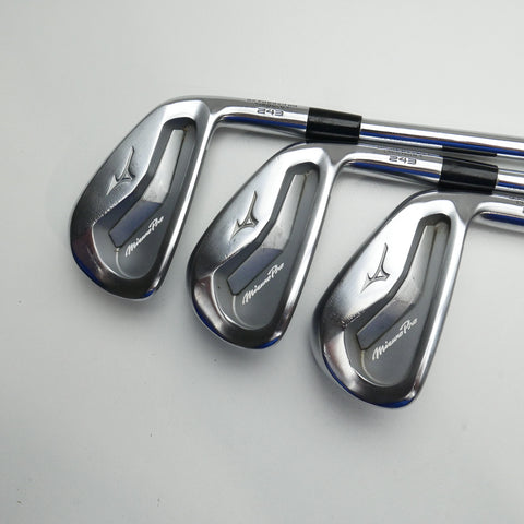 Used Mizuno Pro 243 Iron Set / 5 - PW / Stiff Flex