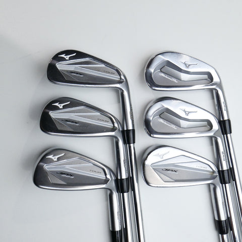 Used Mizuno Pro 243 & JPX 923 Tour Combo Iron Set / 5 - PW / X-Stiff Flex