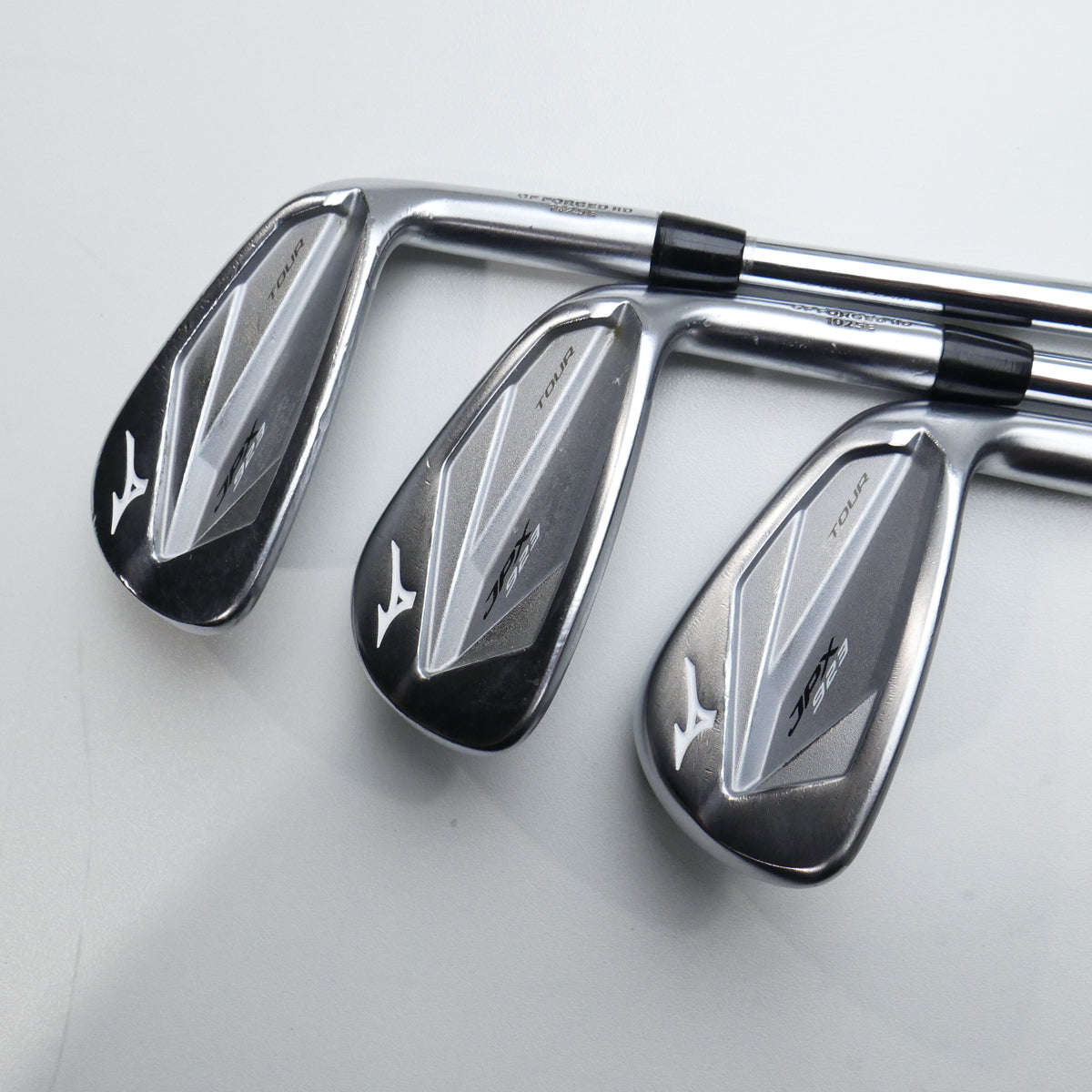 Used Mizuno Pro 243 & JPX 923 Tour Combo Iron Set / 5 - PW / X-Stiff Flex