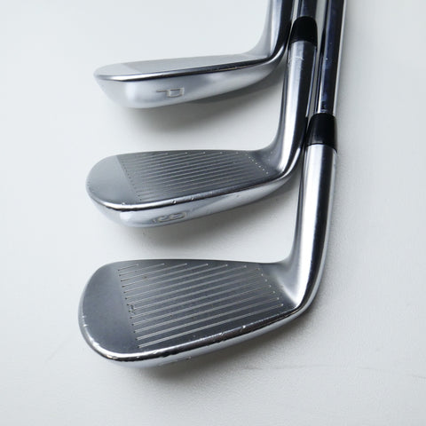 Used Mizuno Pro 243 & JPX 923 Tour Combo Iron Set / 5 - PW / X-Stiff Flex