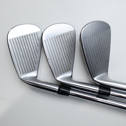 Used Mizuno Pro 243 & JPX 923 Tour Combo Iron Set / 5 - PW / X-Stiff Flex