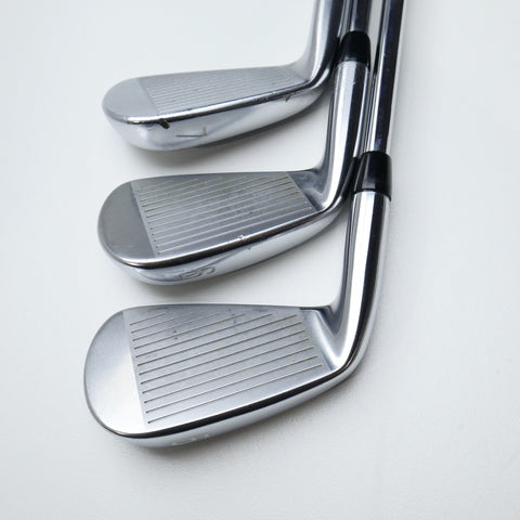 Used Mizuno Pro 243 & JPX 923 Tour Combo Iron Set / 5 - PW / X-Stiff Flex