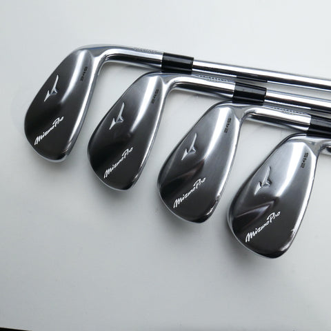 Used Mizuno Pro 245 Iron Set / 4 - PW + GW / Regular Flex