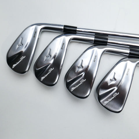 Used Mizuno Pro 245 Iron Set / 4 - PW + GW / Regular Flex
