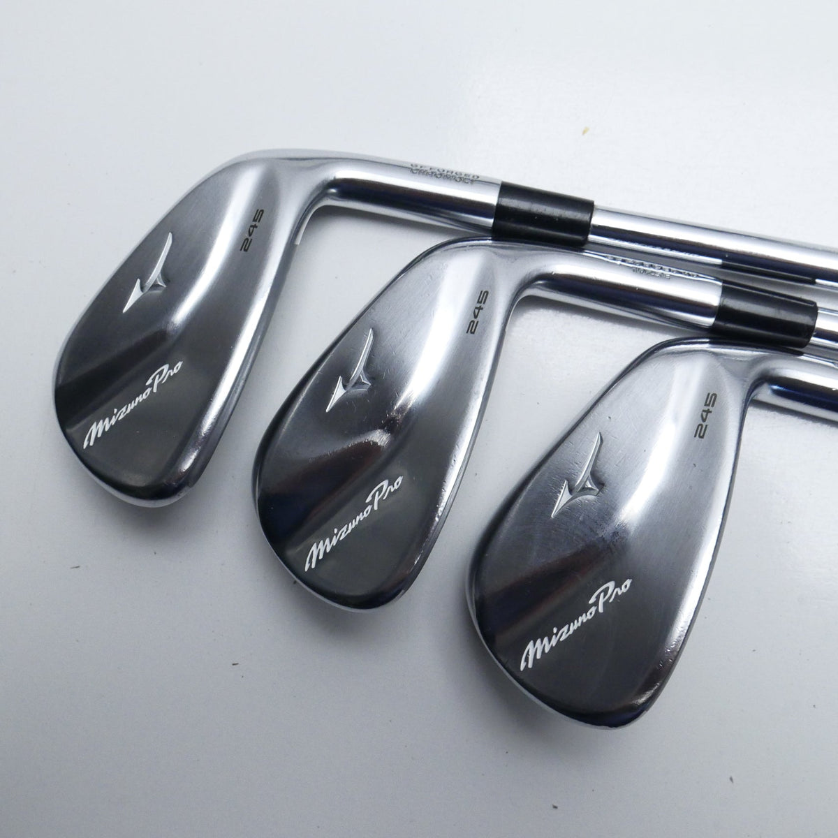 Used Mizuno Pro 245 Iron Set / 4 - PW / Stiff Flex