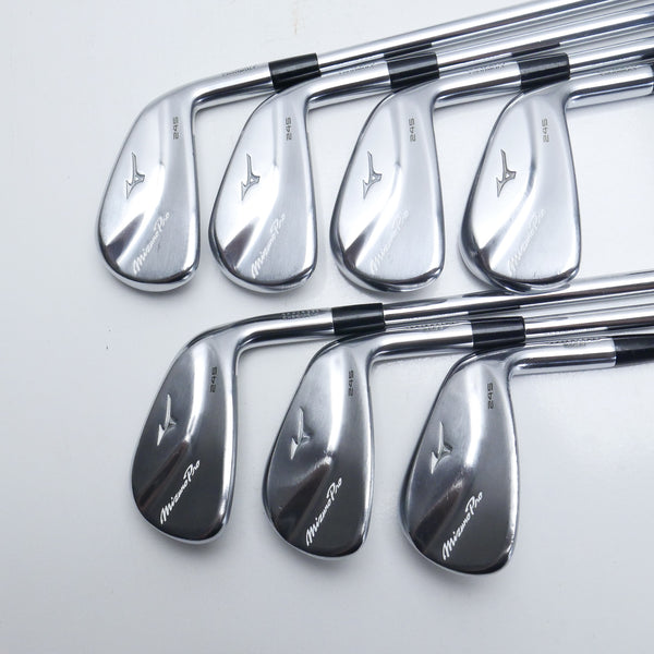 Used Mizuno Pro 245 Iron Set / 4 - PW / Stiff Flex