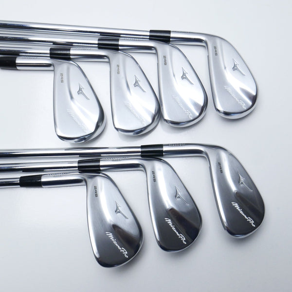 Used Mizuno Pro 245 Iron Set / 4 - PW / X-Stiff Flex / Left-Handed