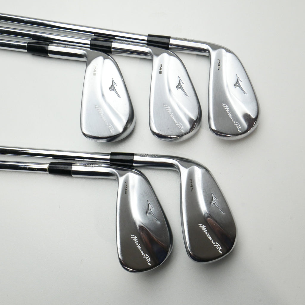 Used Mizuno Pro 245 Iron Set / 5 - 9 IRON / Regular Flex / Left-Handed