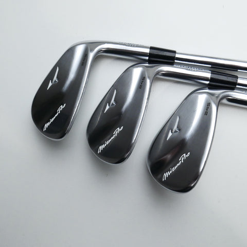 Used Mizuno Pro 245 Iron Set / 5 - PW + GW / X-Stiff Flex