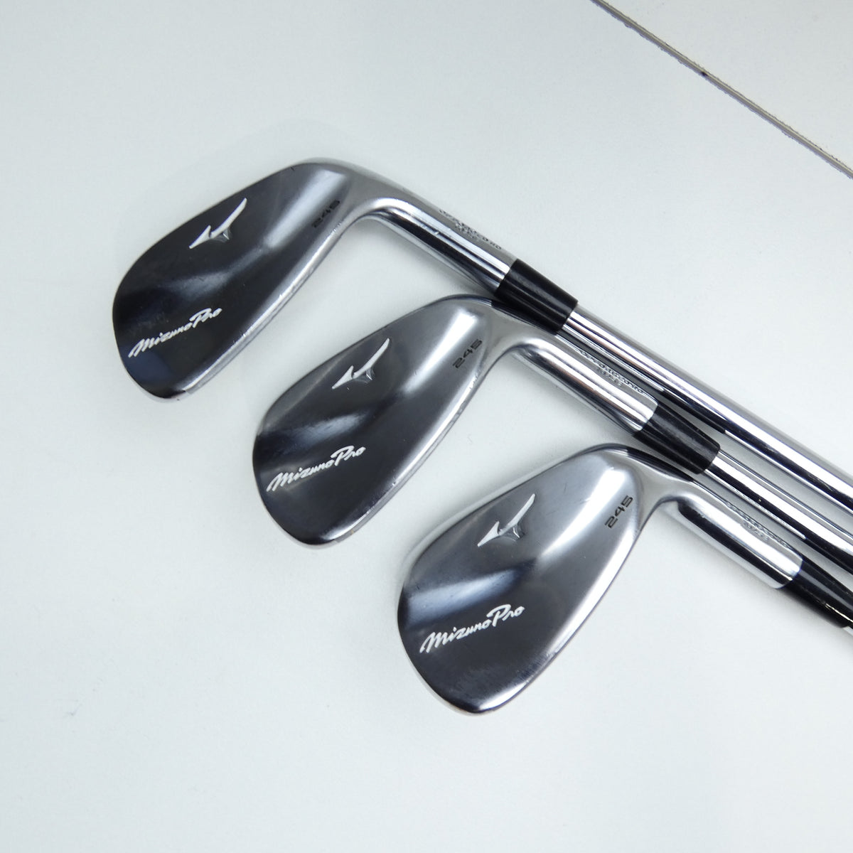 Used Mizuno Pro 245 Iron Set / 5 - PW + GW / X-Stiff Flex
