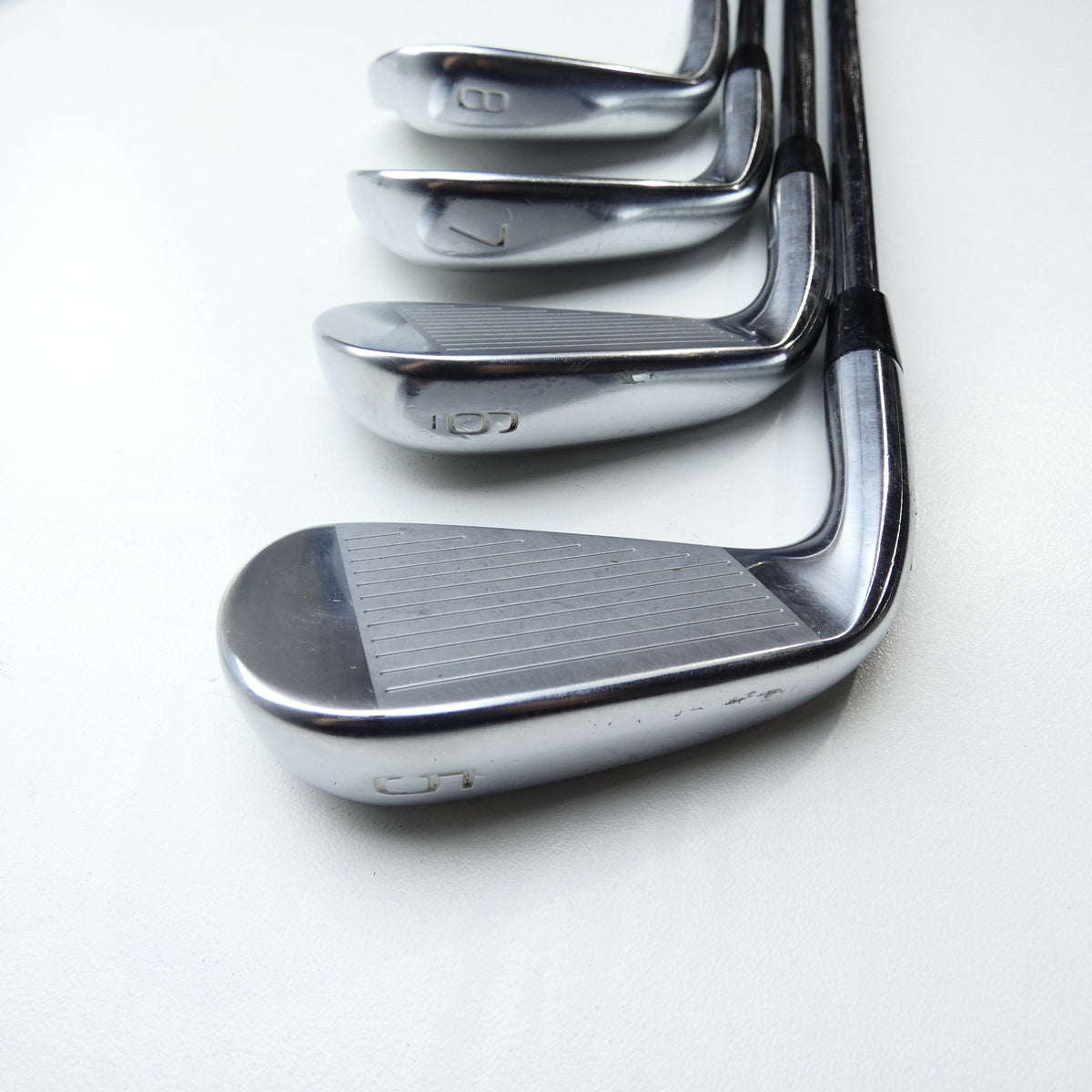 Used Mizuno Pro 245 Iron Set / 5 - PW + GW / X-Stiff Flex