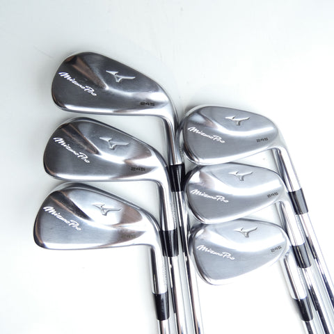 Used Mizuno Pro 245 Iron Set / 5 - PW / Regular Flex