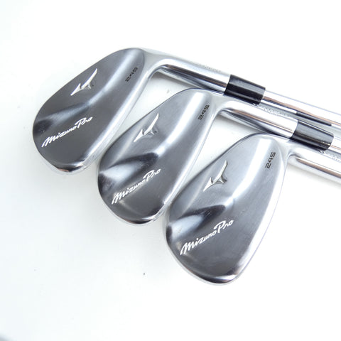 Used Mizuno Pro 245 Iron Set / 5 - PW / Regular Flex
