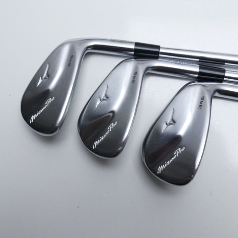 Used Mizuno Pro 245 Iron Set / 5 - PW / Stiff Flex
