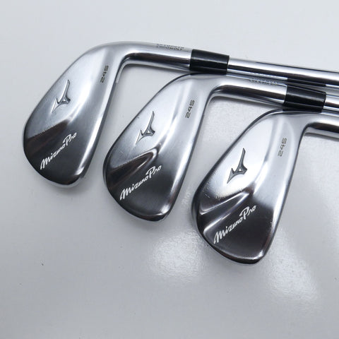 Used Mizuno Pro 245 Iron Set / 5 - PW / Stiff Flex