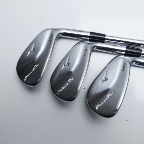 Used Mizuno Pro 245 Iron Set / 6 - PW + GW / Regular Flex