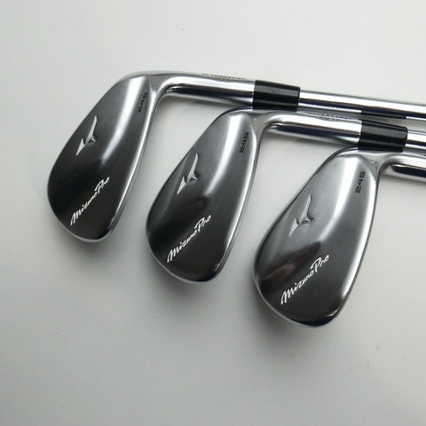 Used Mizuno Pro 245 Iron Set / 6 - PW + GW / Regular Flex