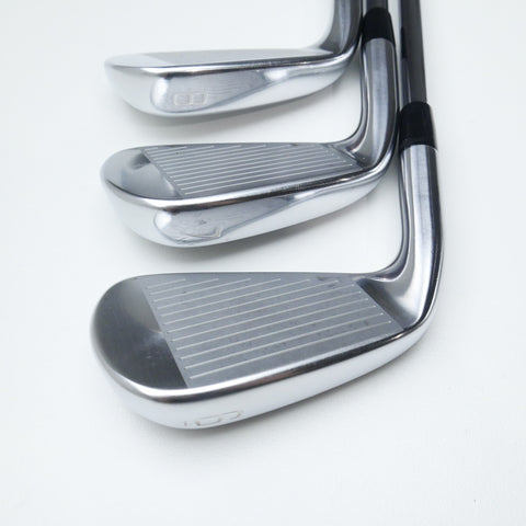 Used Mizuno Pro 245 Iron Set / 6 - PW / Regular Flex