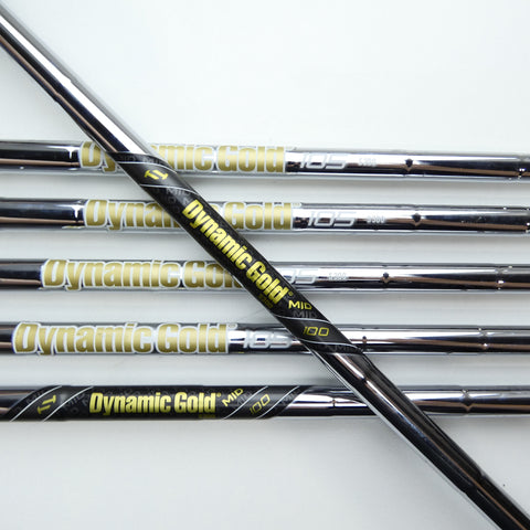 Used Mizuno Pro 245 & Pro 241 Combo Set Iron Set / 5 - PW / Stiff Flex