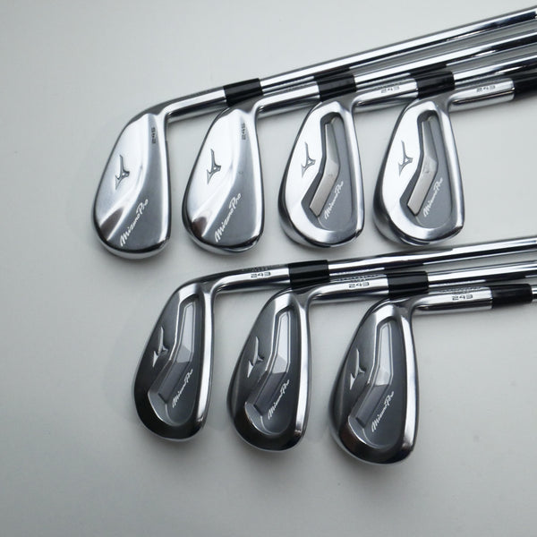 Used Mizuno Pro 245 & Pro 243 Combo Iron Set / 4 - PW / X-Stiff Flex