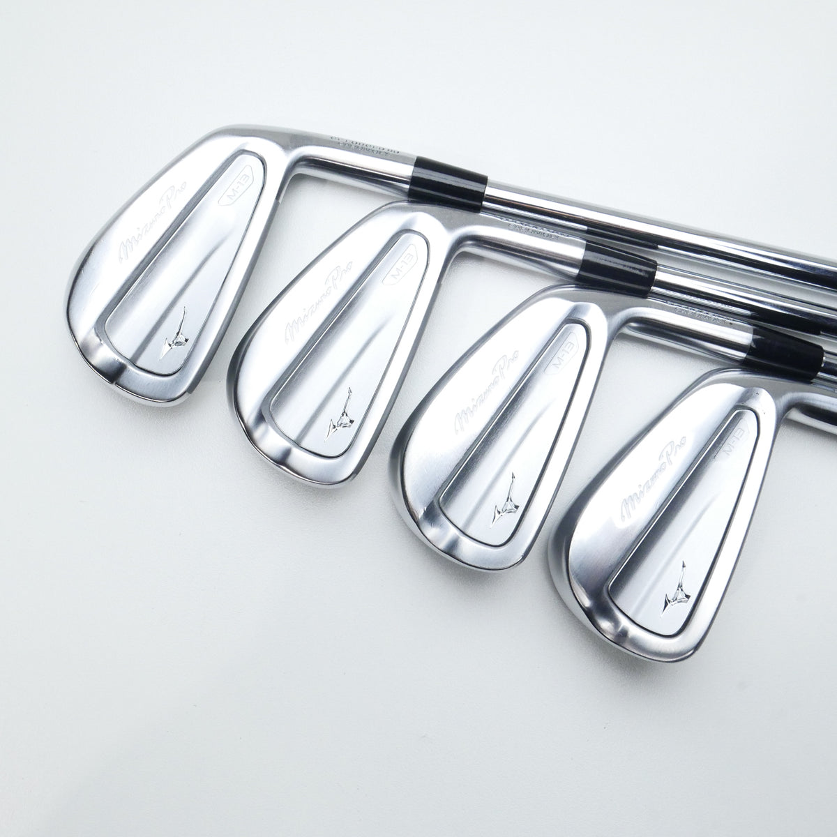 Used Mizuno Pro M-13 Iron Set / 4 - PW / Stiff Flex