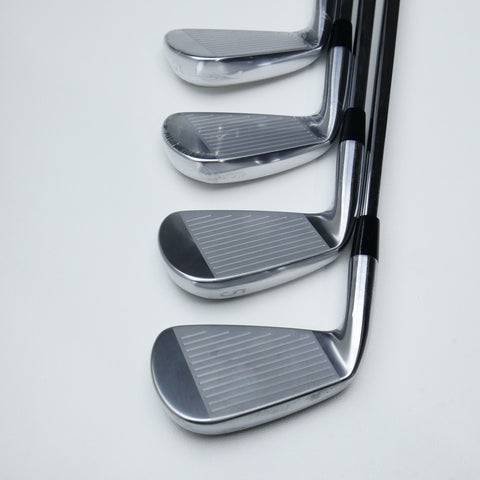 Used Mizuno Pro M-13 Iron Set / 4 - PW / Stiff Flex