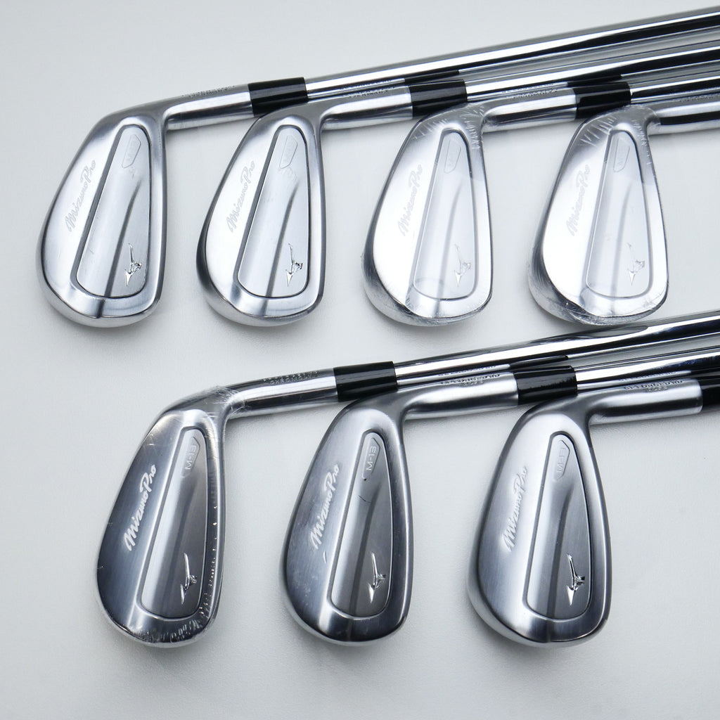 Used Mizuno Pro M-13 Iron Set / 4 - PW / Stiff Flex