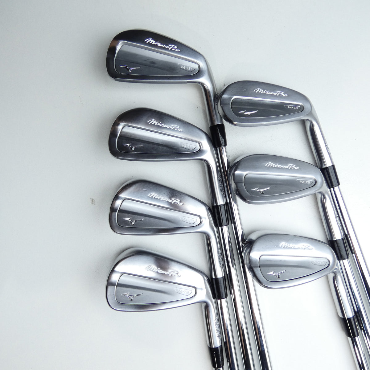 Used Mizuno Pro M-13 Iron Set / 5 - PW + GW / Stiff Flex