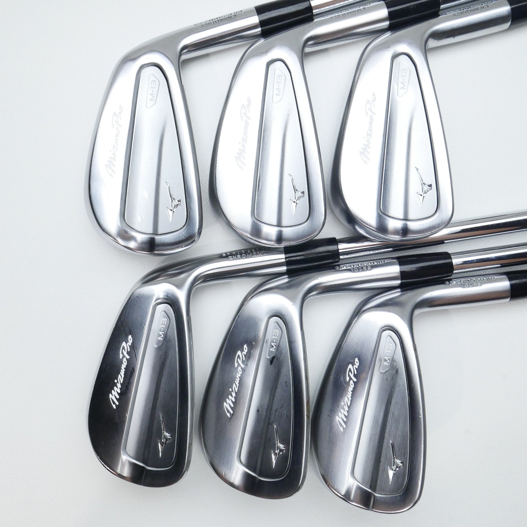 Used Mizuno Pro M-13 Iron Set / 5 - PW / Regular Flex