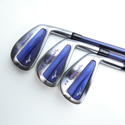 Used Mizuno Pro M-13 Iron Set / 5 - PW / X-Stiff Flex