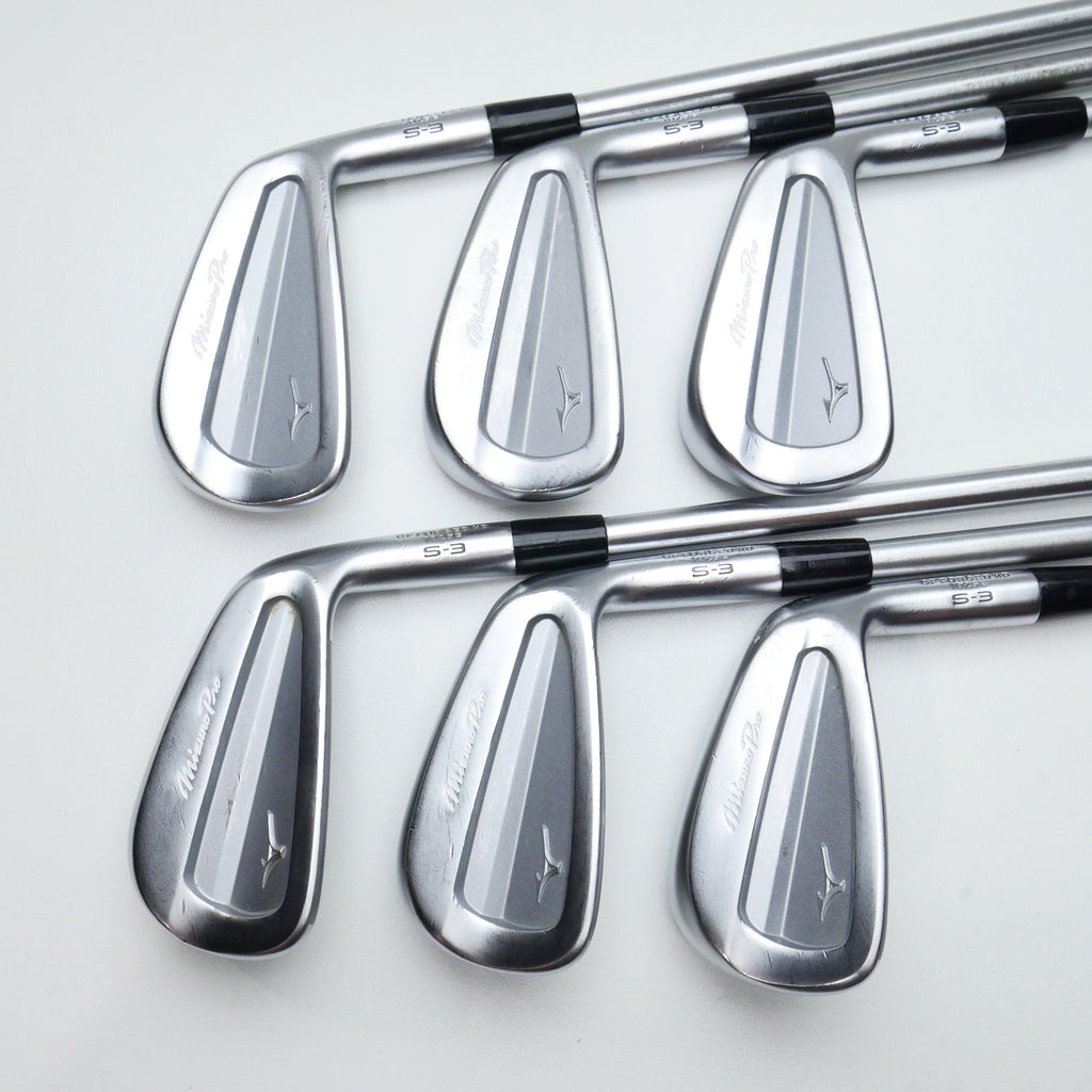 Used Mizuno Pro S-3 Iron Set / 4 - 9 IRON / Stiff Flex