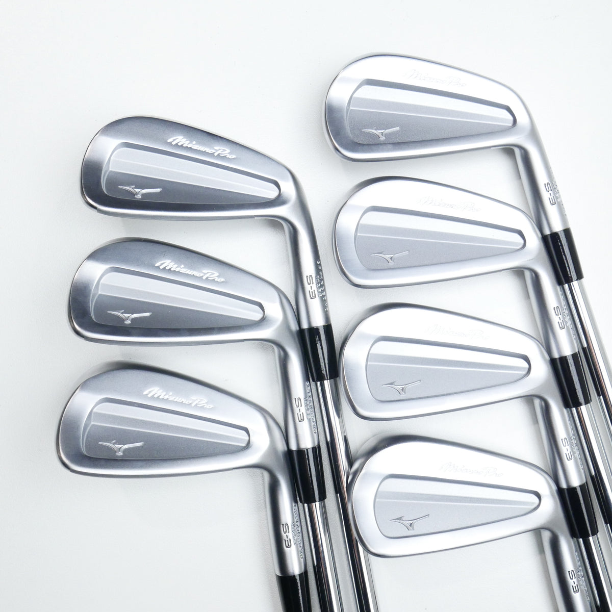 Used Mizuno Pro S-3 Iron Set / 4 - PW / Stiff Flex