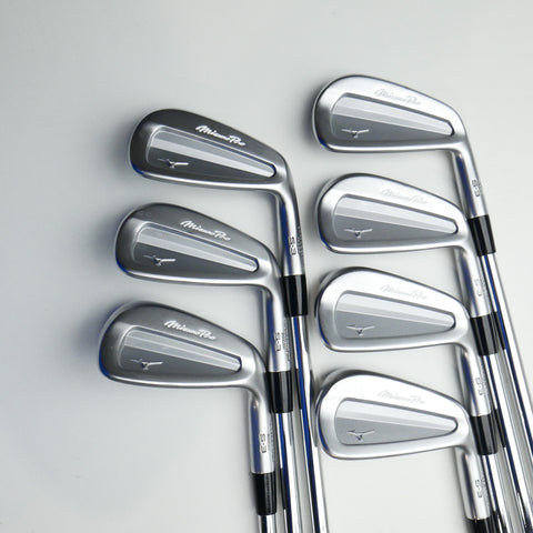 Used Mizuno Pro S-3 Iron Set / 4 - PW / Stiff Flex