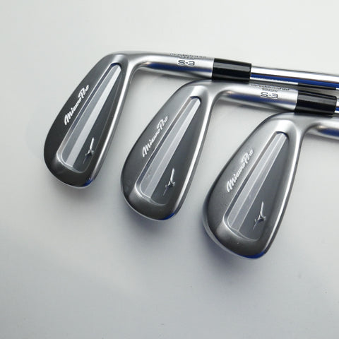Used Mizuno Pro S-3 Iron Set / 4 - PW / Stiff Flex