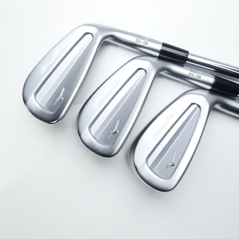 Used Mizuno Pro S-3 Iron Set / 4 - PW / Stiff Flex