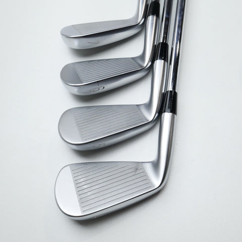 Used Mizuno Pro S-3 Iron Set / 4 - PW / Stiff Flex