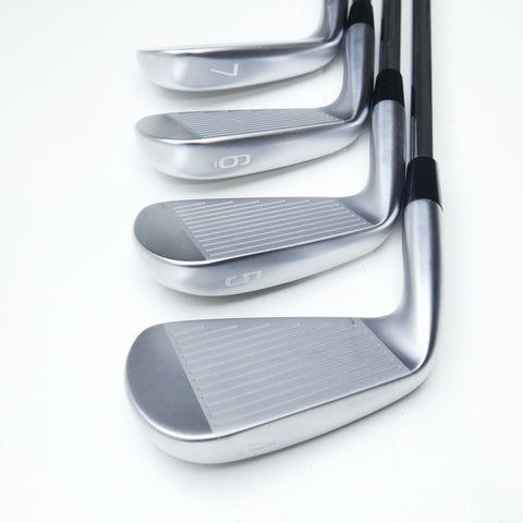 Used Mizuno Pro S-3 Iron Set / 4 - PW / Stiff Flex