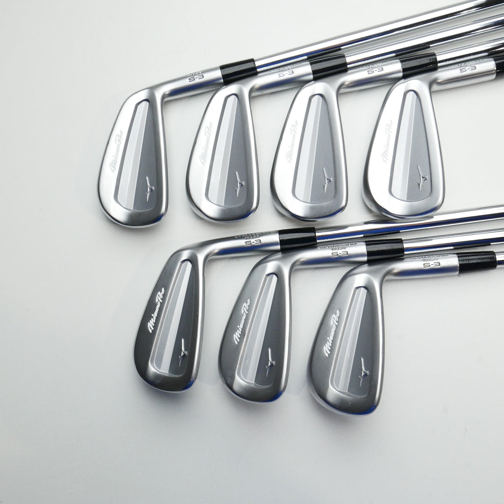 Used Mizuno Pro S-3 Iron Set / 4 - PW / Stiff Flex