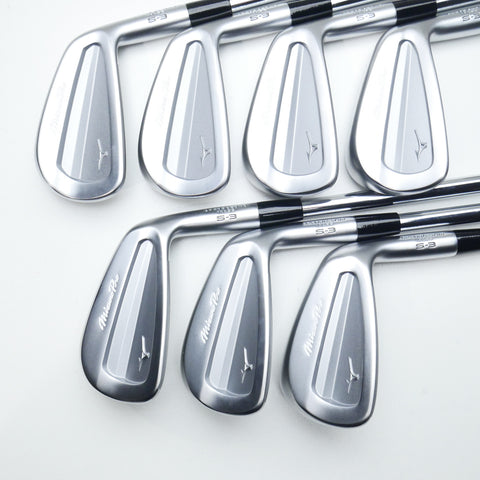 Used Mizuno Pro S-3 Iron Set / 4 - PW / Stiff Flex