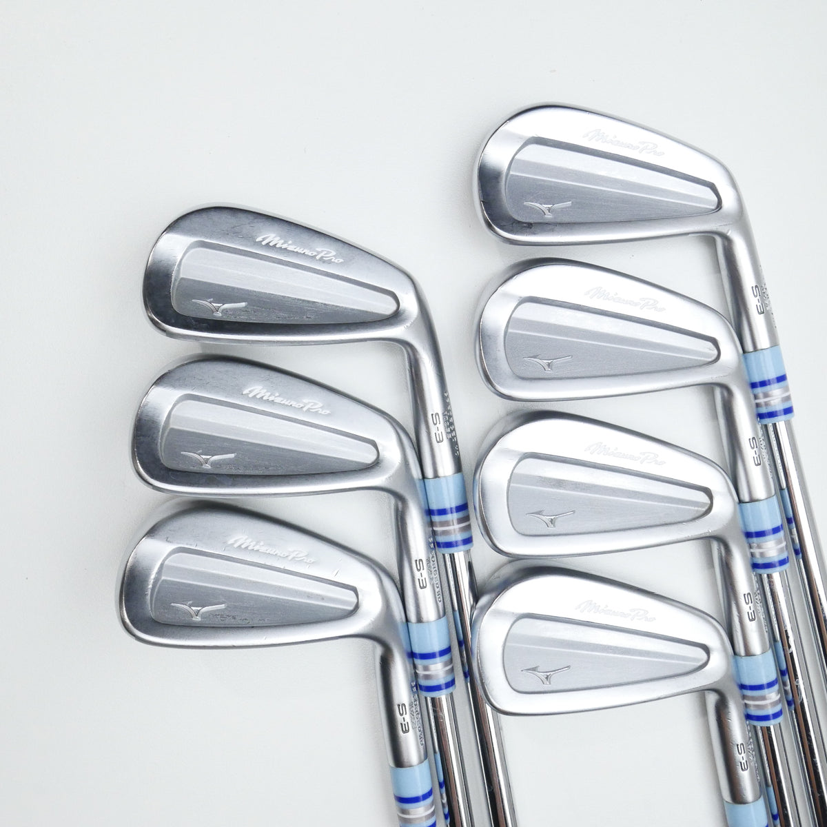Used Mizuno Pro S-3 Iron Set / 4 - PW / X-Stiff Flex