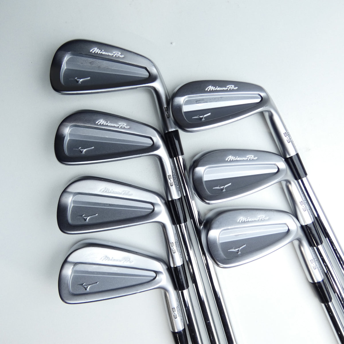 Used Mizuno Pro S-3 Iron Set / 4 - PW / X-Stiff Flex