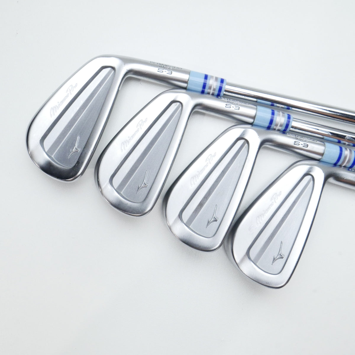 Used Mizuno Pro S-3 Iron Set / 4 - PW / X-Stiff Flex