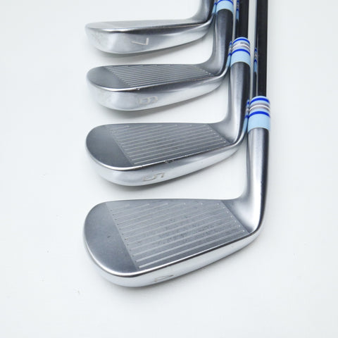Used Mizuno Pro S-3 Iron Set / 4 - PW / X-Stiff Flex