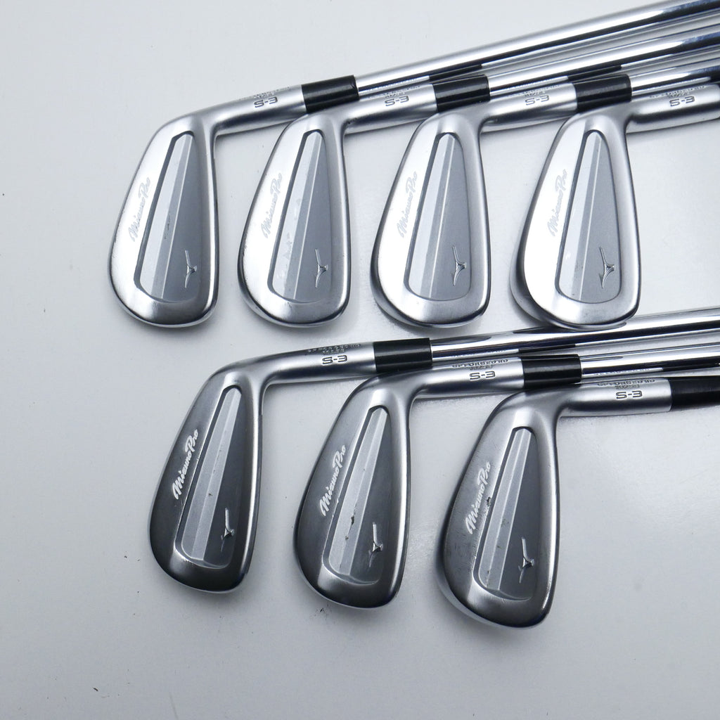 Used Mizuno Pro S-3 Iron Set / 4 - PW / X-Stiff Flex