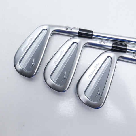 Used Mizuno Pro S-3 Iron Set / 5 - 9 IRON / Stiff Flex