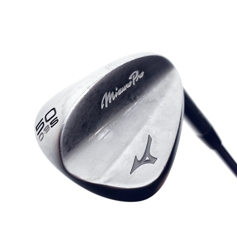 Used Mizuno Pro T-1 Soft White Satin Gap Wedge / 50.0 Degrees / Stiff Flex