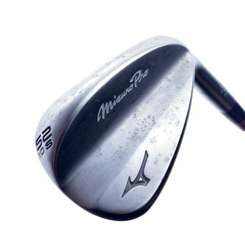Used Mizuno Pro T-1 Soft White Satin Gap Wedge / 52.0 Degrees / X-Stiff Flex