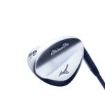 Used Mizuno Pro T-1 Soft White Satin Lob Wedge / 58.0 Degrees / Stiff Flex