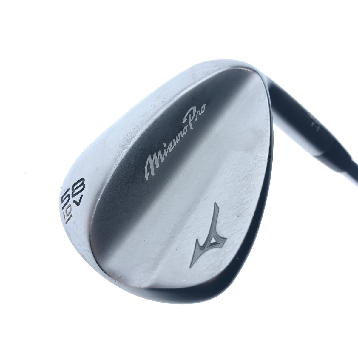 Used Mizuno Pro T-1 Soft White Satin Lob Wedge / 58.0 Degrees / Stiff Flex